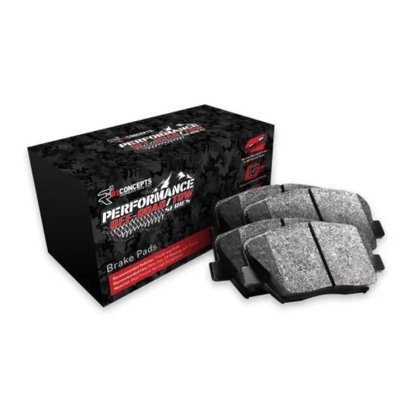 R1 Front Brake Pad & Hardware Kit For 1997–2004 Lincoln Navigator, Ram 1500, And Full-Size Vans – Optimized For Off-Road And Towing 1