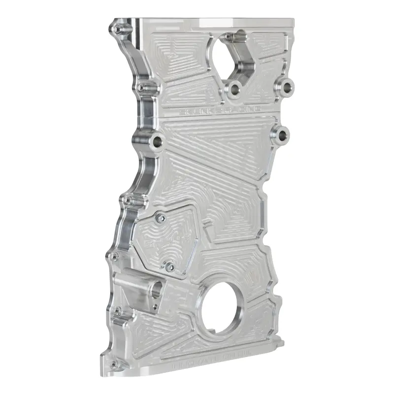 Skunk2 Aluminum Timing Chain Cover — Raw Finish, Direct Replacement For 2006–2011 Honda Civic K20Z3 Engines 1