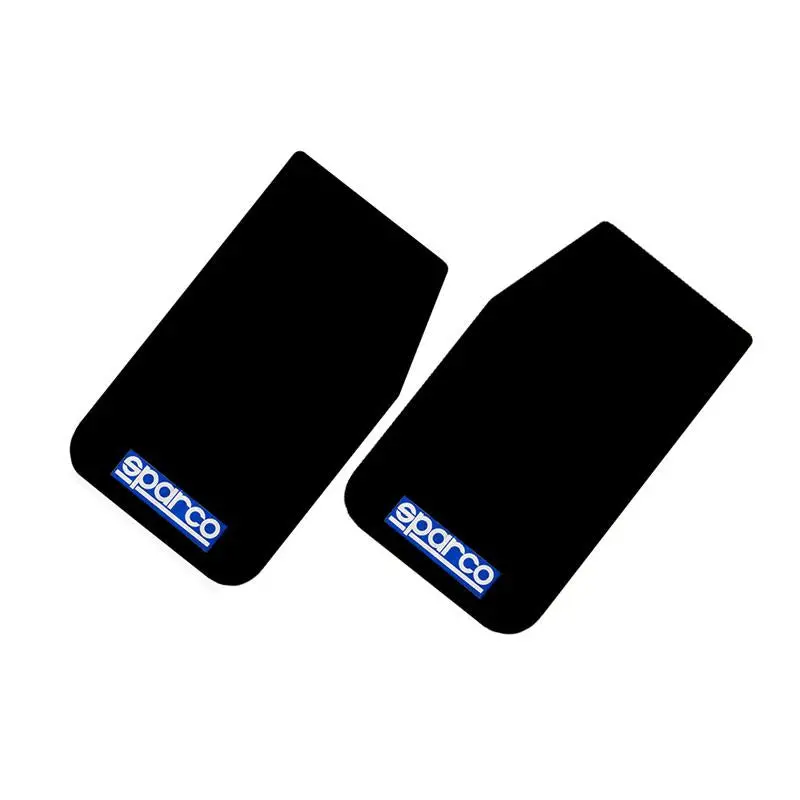 Sparco Black Mud Flap Pair – Universal Fit For Off-Road And Track Use 1