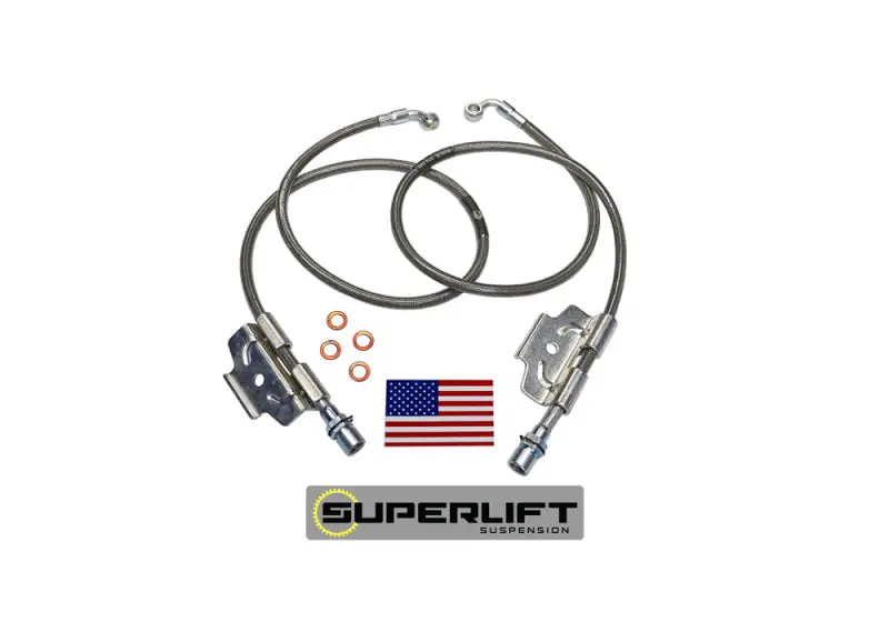 Superlift Bulletproof Brake Hose Kit For 2003–2013 Dodge Ram 2500/3500 With 4–6 Inch Lift 1