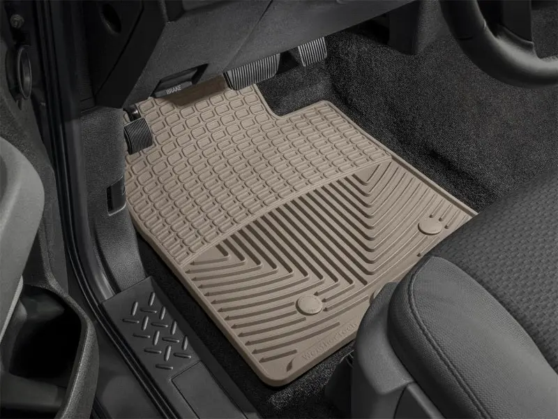 Weathertech 02-05 Dodge Ram 1500 Pickup Front Rubber Mats - Tan 1