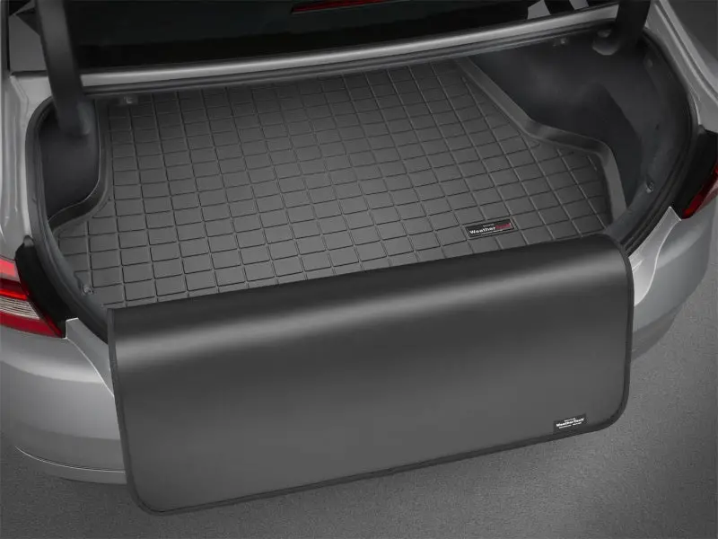 Weathertech Black Cargo Liner With Bumper Protector For 2014–2015 Chevrolet Camaro (Excludes Z28) 1