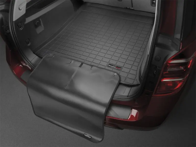 Weathertech Custom Cargo Liner With Integrated Bumper Protector For 2019+ Infiniti Qx50 – Black 1