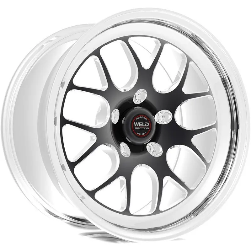 Weld S77 Black Beadlock Wheel – 17X10.5 Inches, 5X120Mm Bolt Pattern, 7.7-Inch Backspace, High-Pad Finish 1