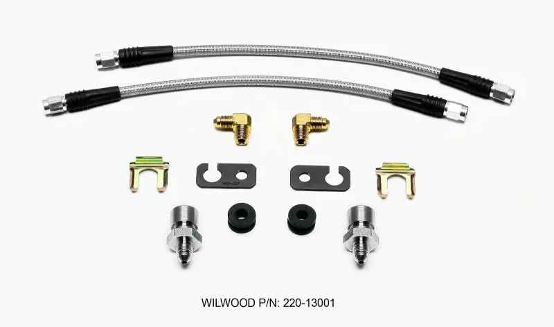Wilwood Brake Line Flex Kit Compatible With Cadillac Cts 1