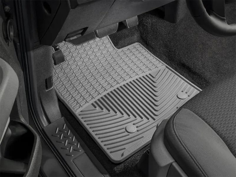 Wt Heavy-Duty Front Rubber Floor Mats – Gray 1