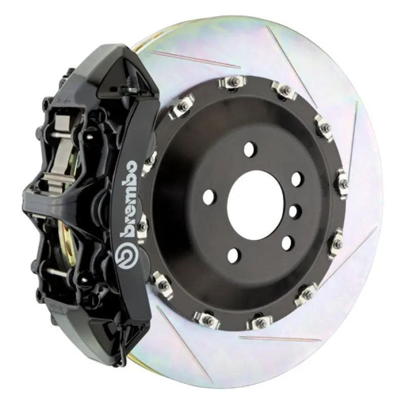 Brembo Front Big Brake Kit For 2015–2018 Bmw M3 (Cc Brake Equipped) – 6-Piston Calipers, 405X34Mm Slotted Two-Piece Rotors 1