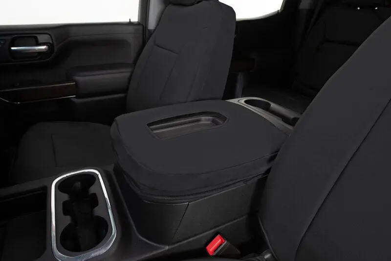 Covercraft Endura Precisionfit Seat Covers For 2018–2024 Mercedes Sprinter – Front Row, Black/Black 1