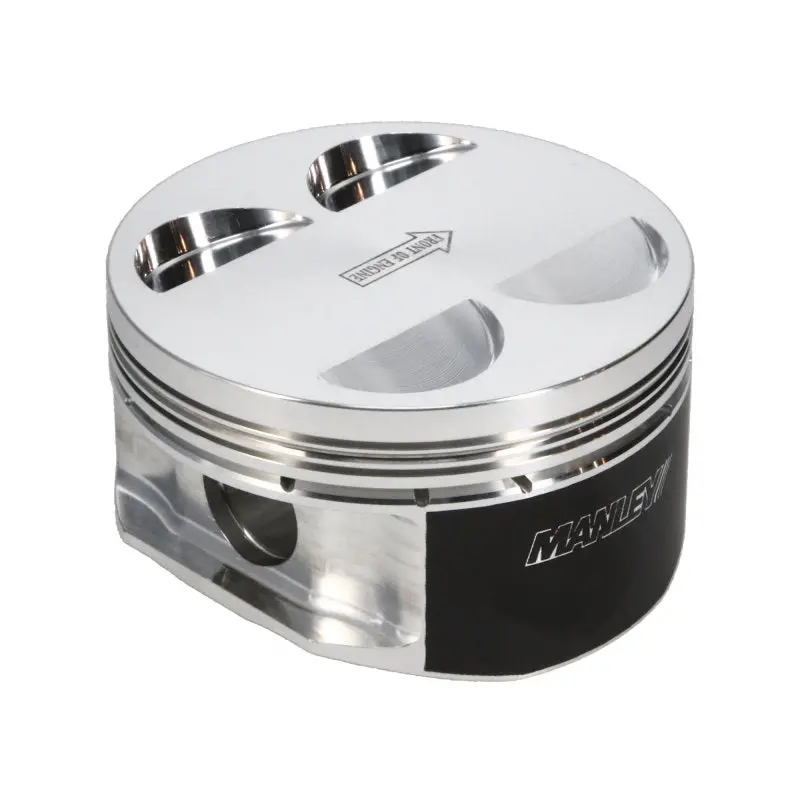 Manley Extreme-Duty Forged Pistons For Nissan Gt-R Vr38Dett – 99Mm Bore, 9.8:1 Cr, −2Cc Dish 1